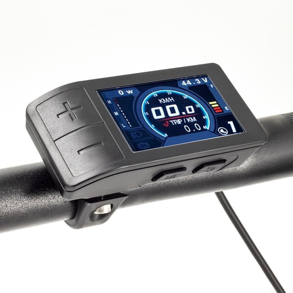 Display LCD per bici elettrica, schermo a colori con codici di errore, resistente al freddo 20C, compatibile con kit motore BBS03