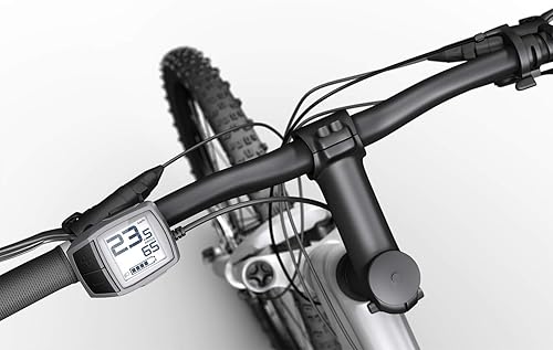 Miniatura 2 de Bosch Purion Display con unidad de funcionamiento integrada, soporte de pantalla y cable de computadora de bicicleta, platino, tamaño único