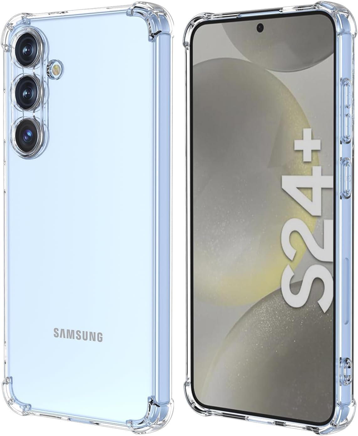 Coque samsung S24 – Captipateur Samsung S24 Cleu Clear Soft TPU SIPE SILICONE ABSORPTION ABOSSION DU CORPS FULLE CORTOS