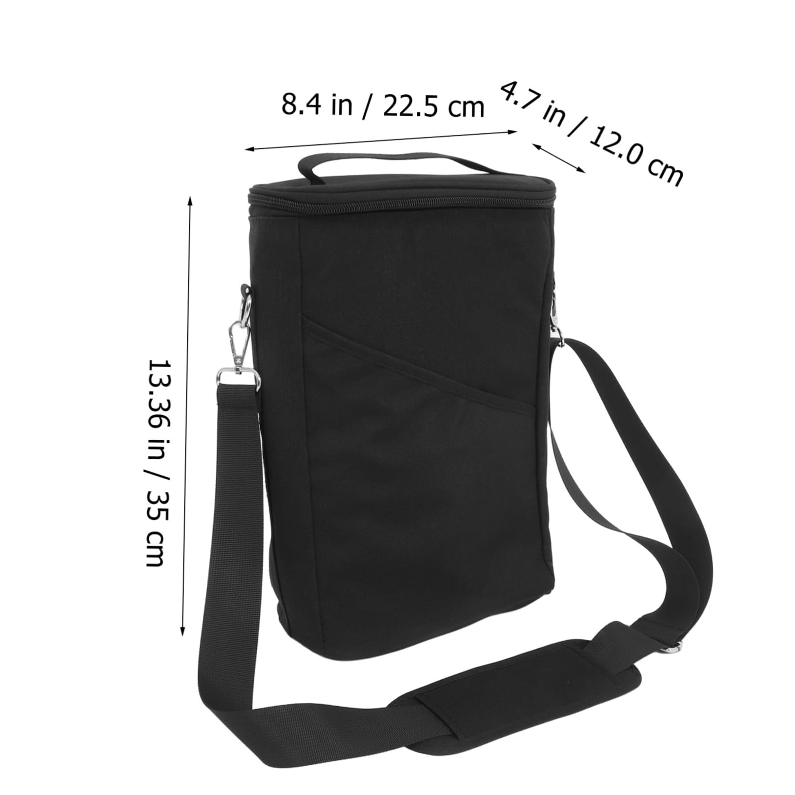 Bolsa Isotérmica para Vino con Capacidad para Botellas Correa Ajustable Aislante y Prueba de Fugas Bolsa Portátil para Transporte Fiestas Picnic y Viajes