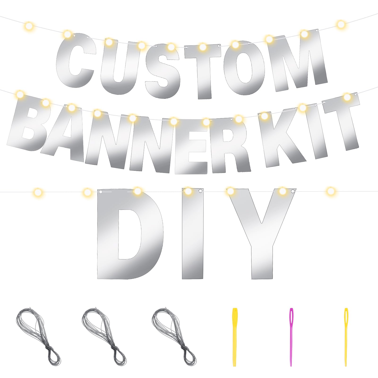 Snapklik.com : TaoBary 112 Pcs DIY Letter Kit Glitter Customizable ...
