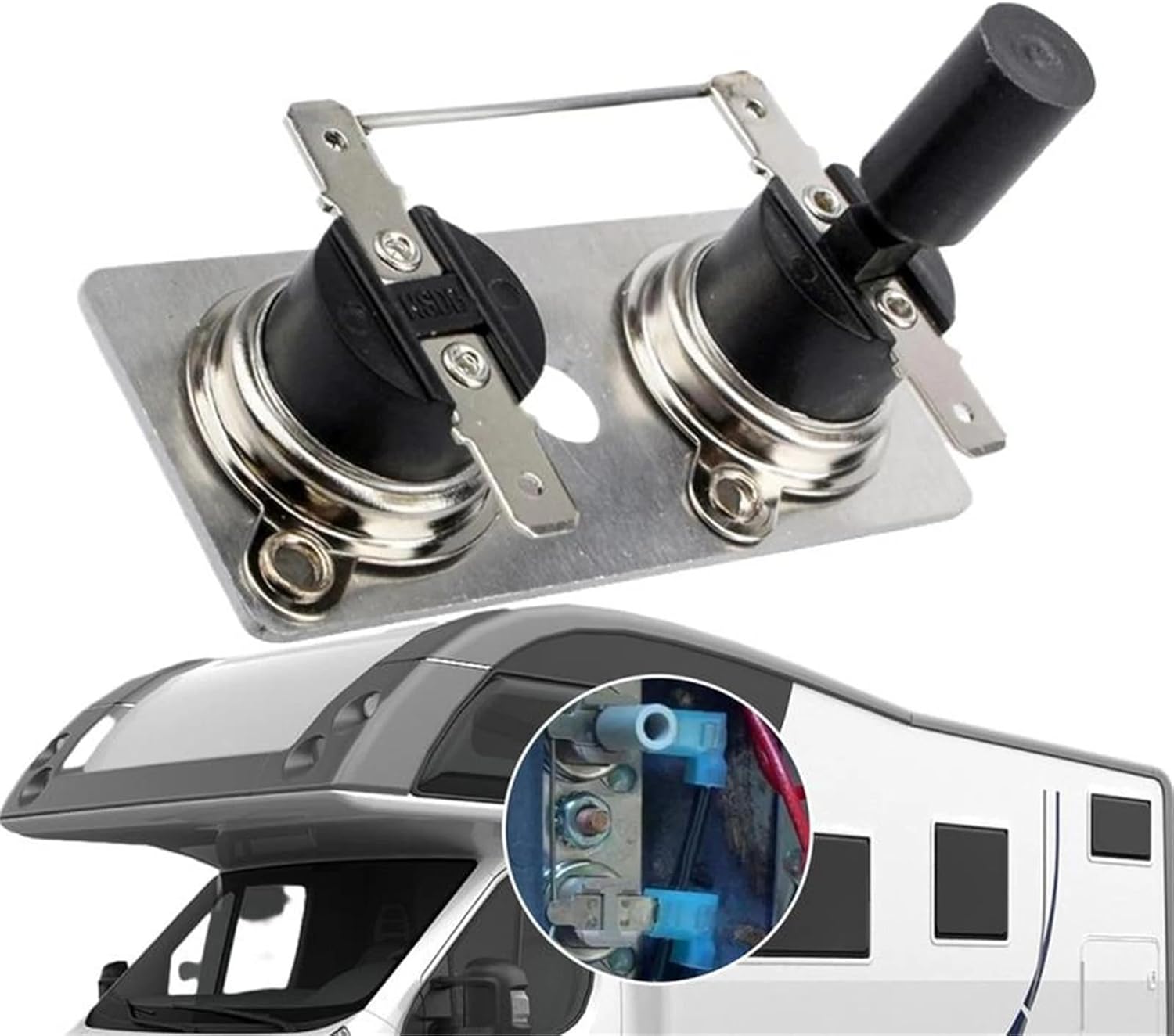 rv Water Heater Thermostat 120v T-Stat/Limit Heater