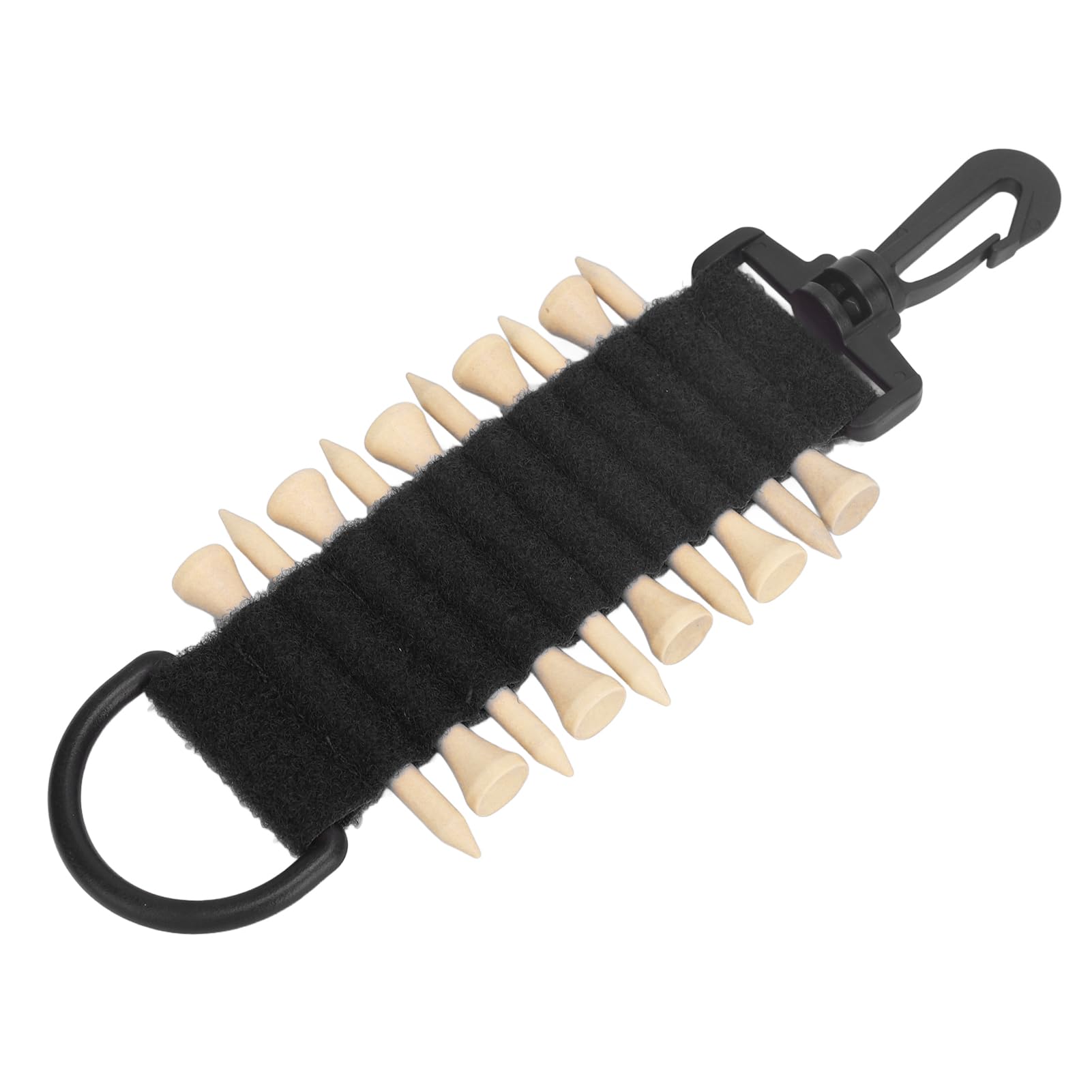 Dilwe Soporte para Te de Golf, Bolsa de Almacenamiento Portátil Multifunción de Nailon con Gancho para Cinturón