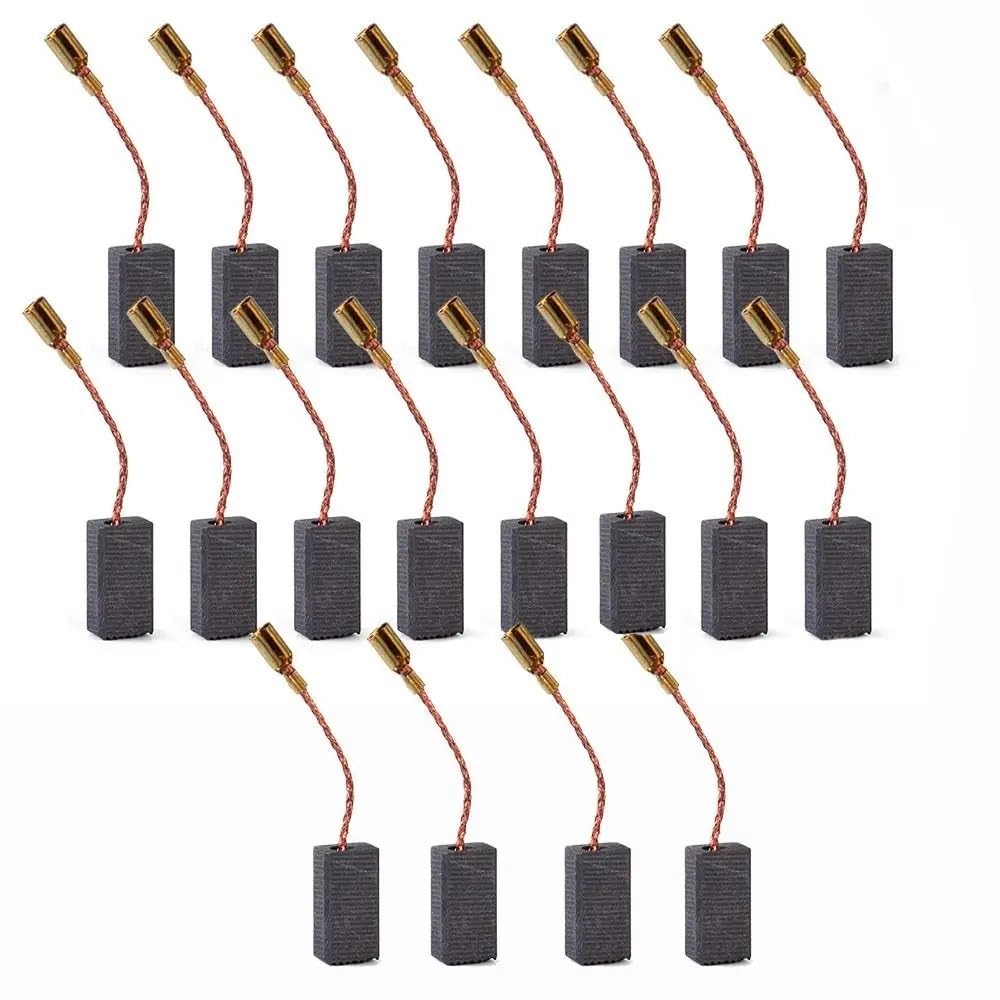 20Pcs Angle Grinder Carbon Brushes Replacement Fit for Bosch GWS 750 GWS 750-115 Generic Carbon Brushes