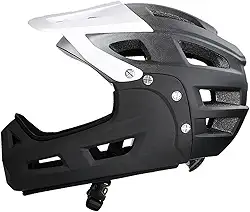Dynwave Capacete de bicicleta respirável ajustável para skate, ciclismo, snowboard ventilado com viseira leve