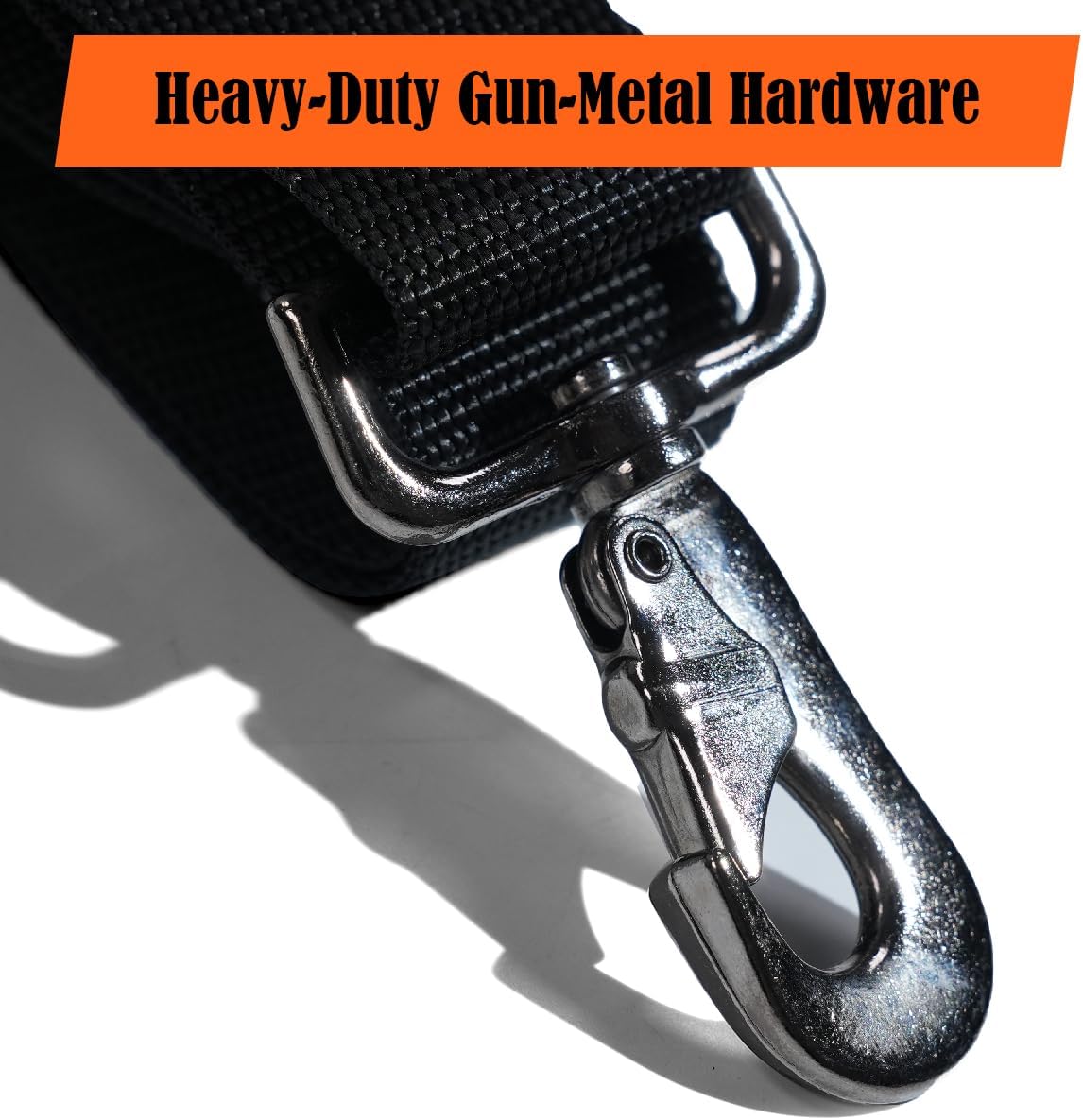 WELKINLAND Heavy Duty Tool Belt Suspender, Comfy Padded Tool Belt Suspender, Fully-Adjustable Tool Bag Suspenders, RipStop Suspenders For Tool Belt, Tool Belt Suspenders For Men/Carpenter - Image 6