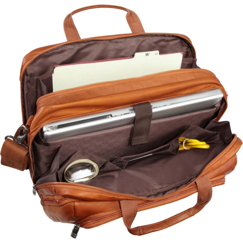 Samsonite Unisex Adult Colombian Vachetta Leather Double Pocket