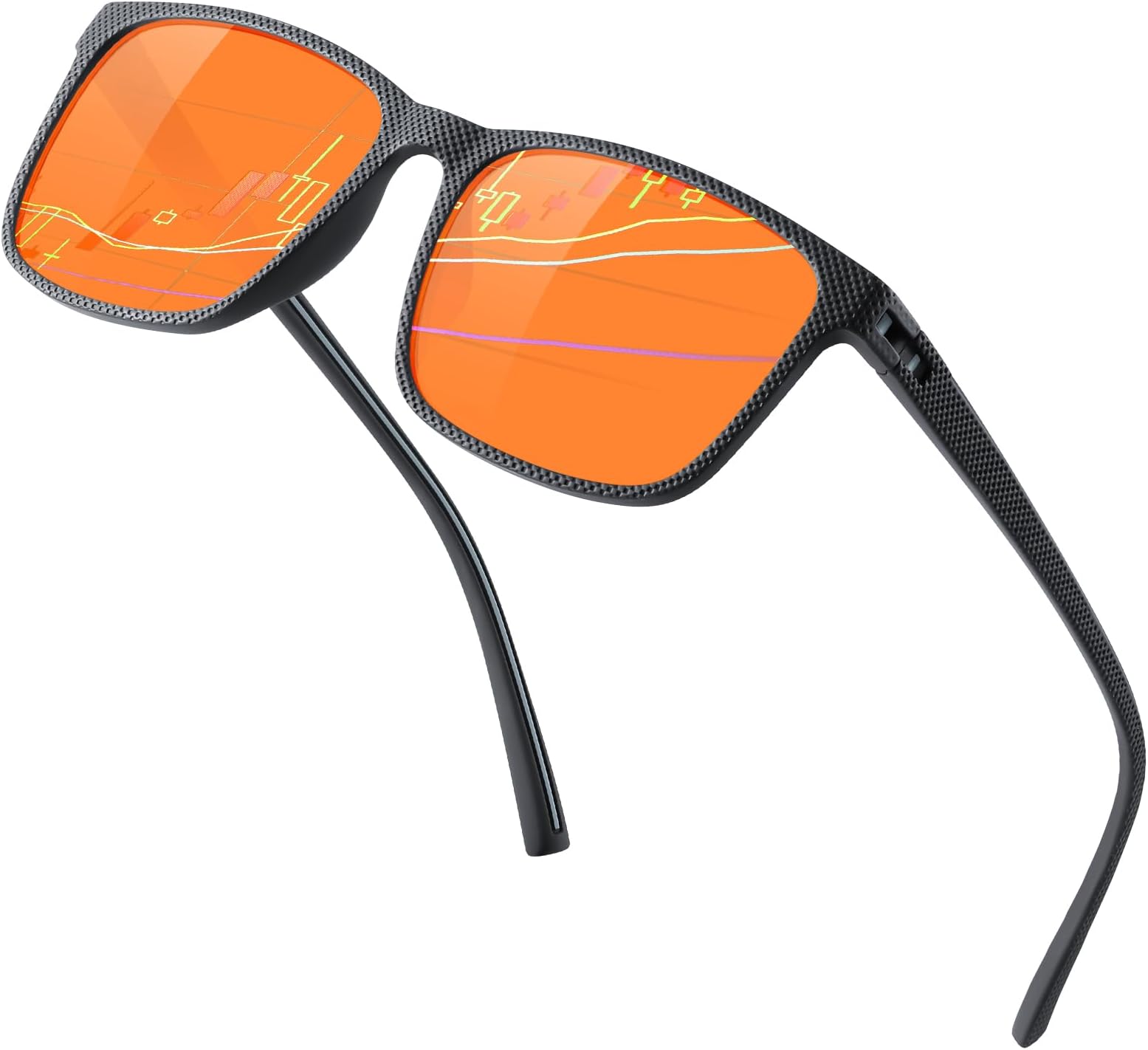 99% Blue Light Blocking Glasses Men Women Lightweight Frame Computer TV Gaming Eyeglasses Reduce Eyestrain
