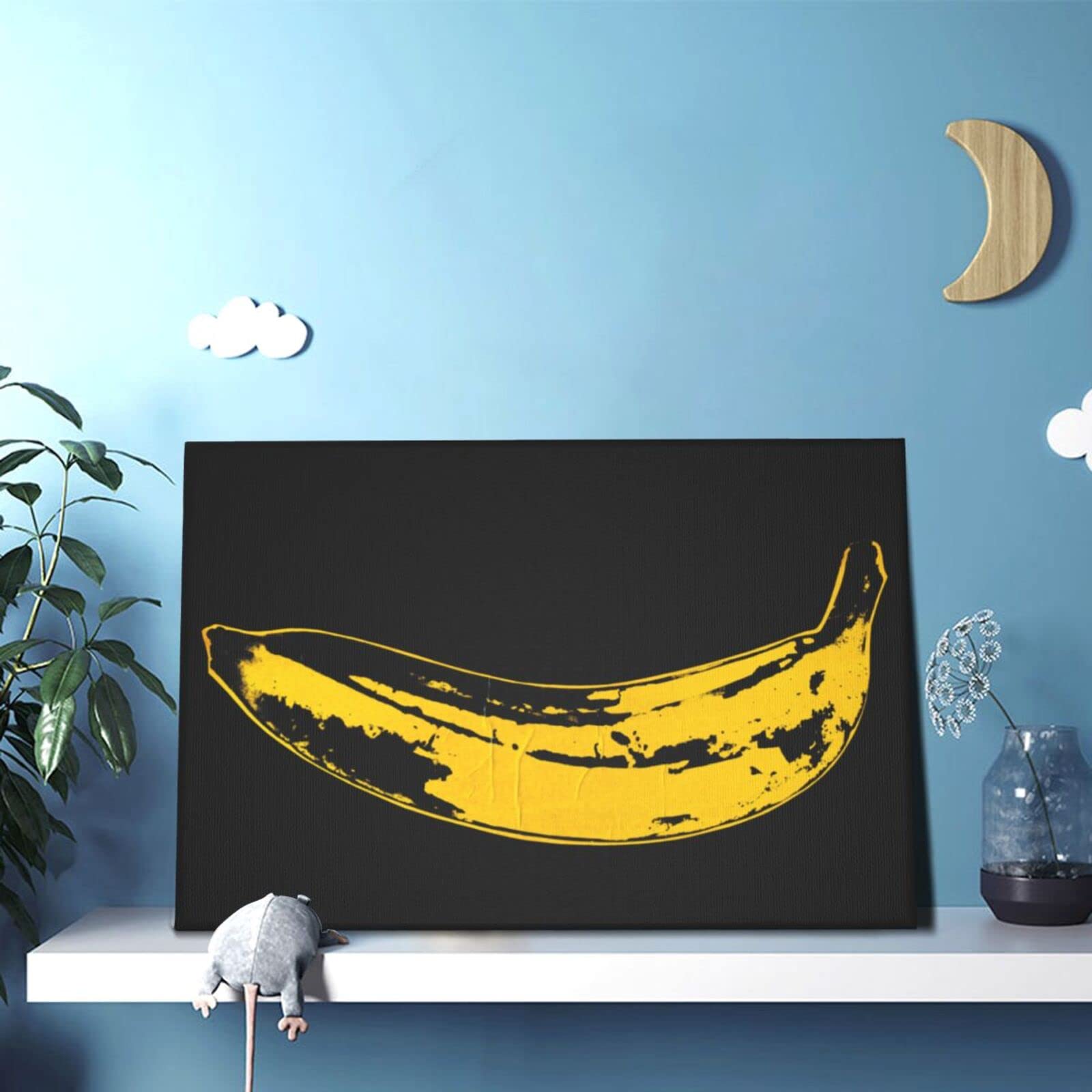 Amazon.co.jp: アンディウォーホル バナナ アートパネル