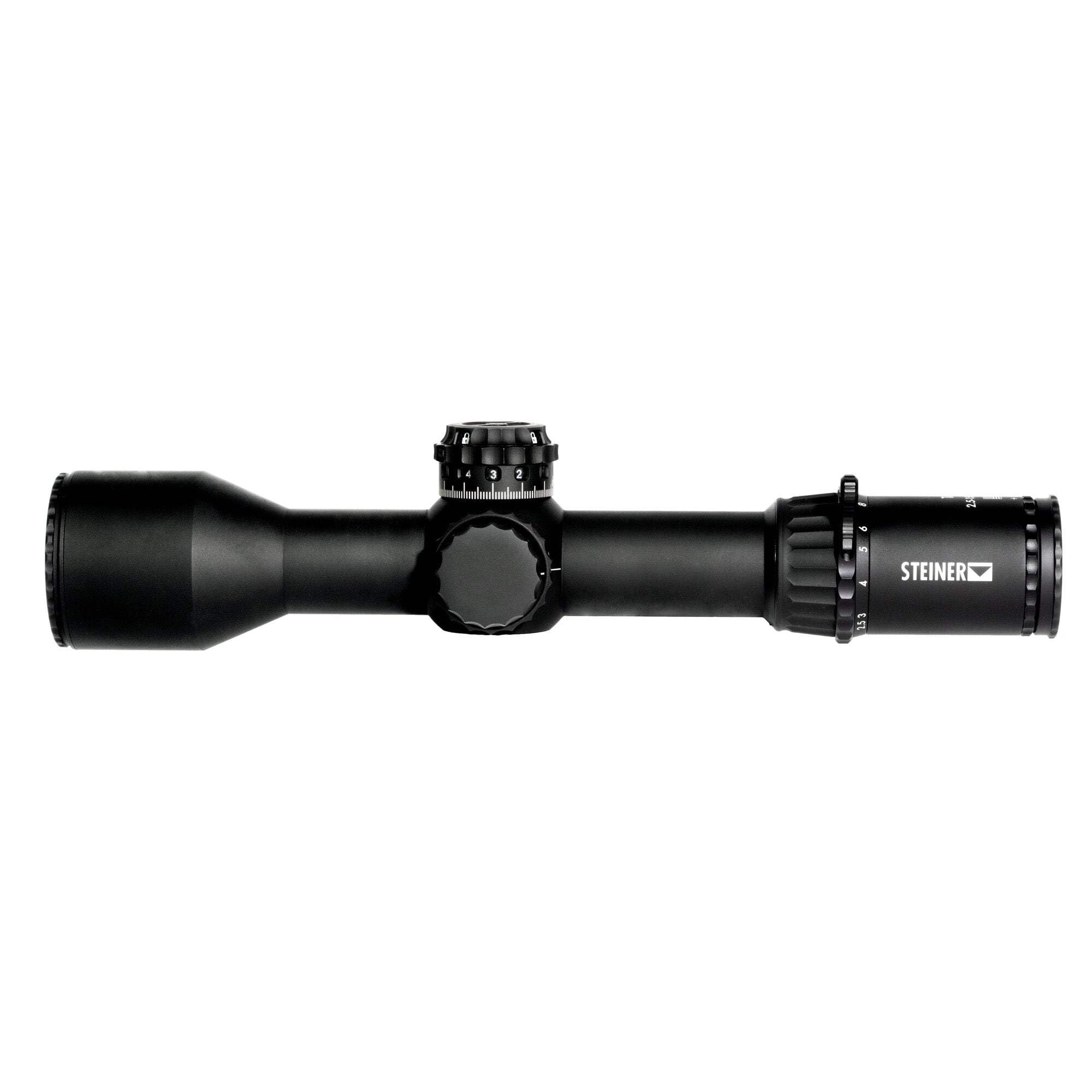 Steiner RifleScope T6Xi 2.5-15x50mm with Illuminated SCR Reticle, First Focal Plane, Made in Colorado USA, Heritage Warranty.