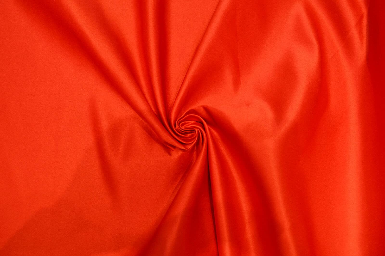 Duchess Satin Fabric Premium Quality Luxurious Bridal Dressmaking Material (Red)