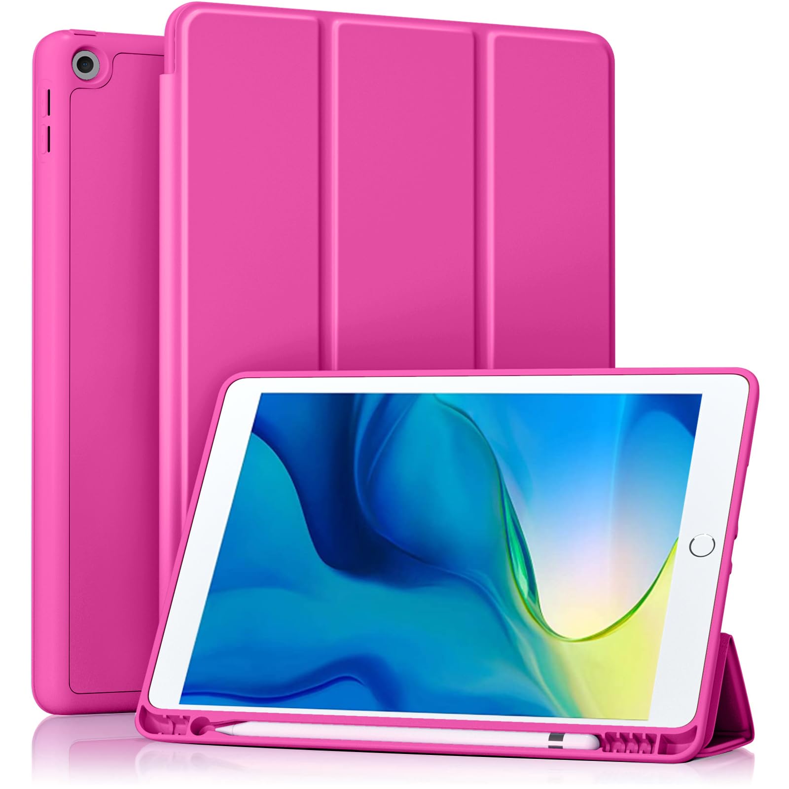 Akkerds for iPad 9th/8th/7th Generation Case 10.2 Inch, Sky Blue — Amazon image 15