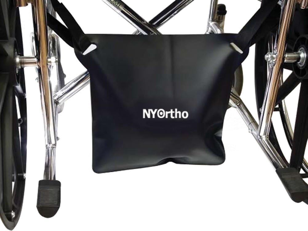NYOrtho Urinary Drainage catheter bag holder for wheelchair