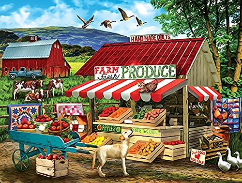 SUNSOUT INCSUNSOUT INC - Pure Country - 1000 pc Jigsaw Puzzle by Artist: Tom Wood - Finished Size 20" x 27" - MPN# 28980