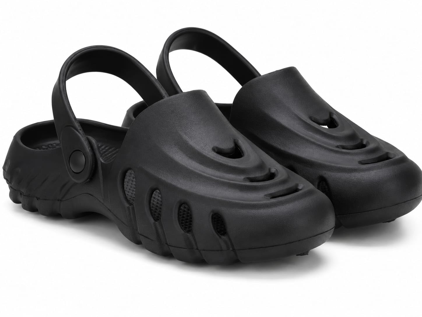 Wave Design Comfortable Stylish Clogs for Men-image-47