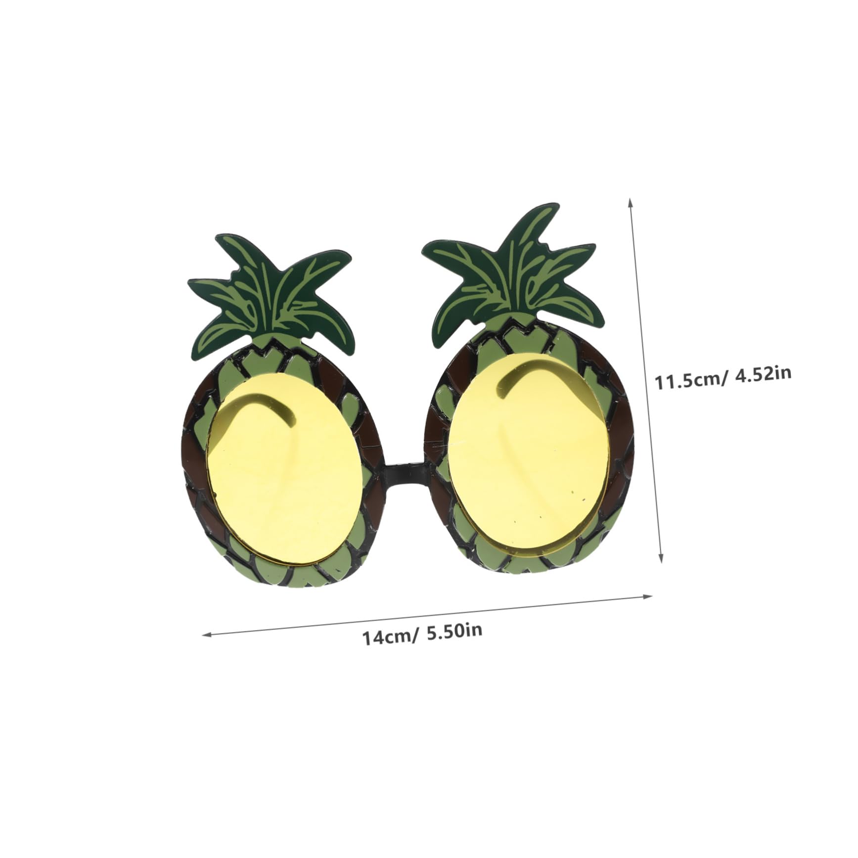 Abaodam 2 Juegos Gafas Hawaianas Collar De Fotos Para Fotos Collar Hawaiano Collar De Flores De Simulación Collar De Flores Hawaianas El Plastico Ropa Playa Banquete