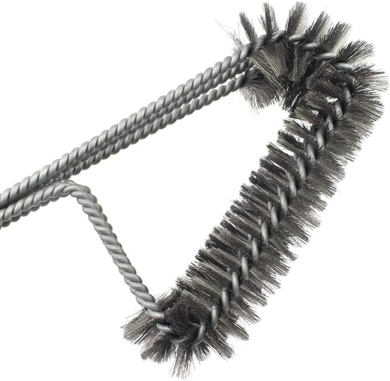 HURUMA Pincel Limpieza Barbacoa Cocina Grill Cerdas Resistentes Acero Inoxidable Mordazas