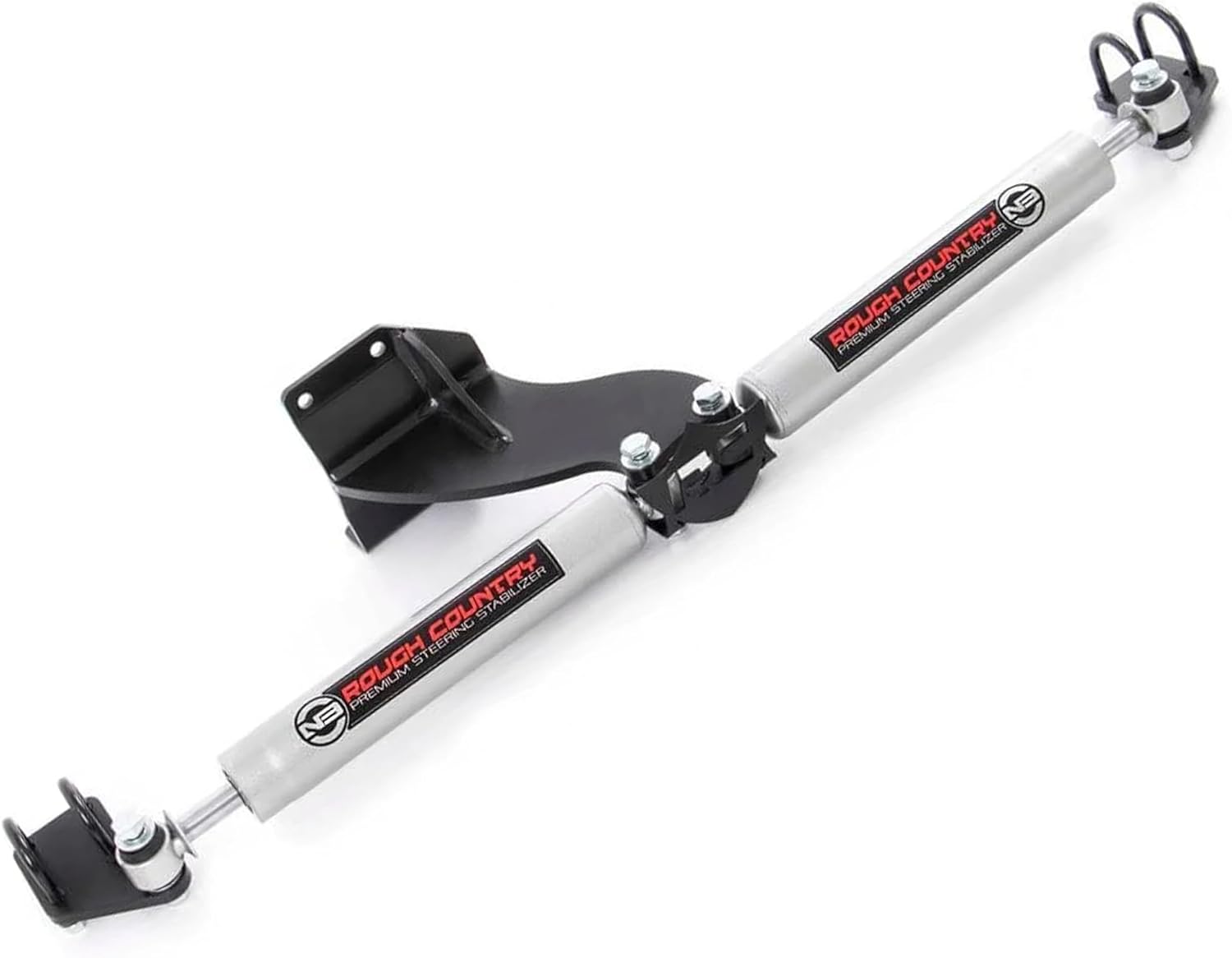 Rough Country N3 Dual Steering Stabilizer for 14-24 Ram 2500/3500 4WD - 8749430