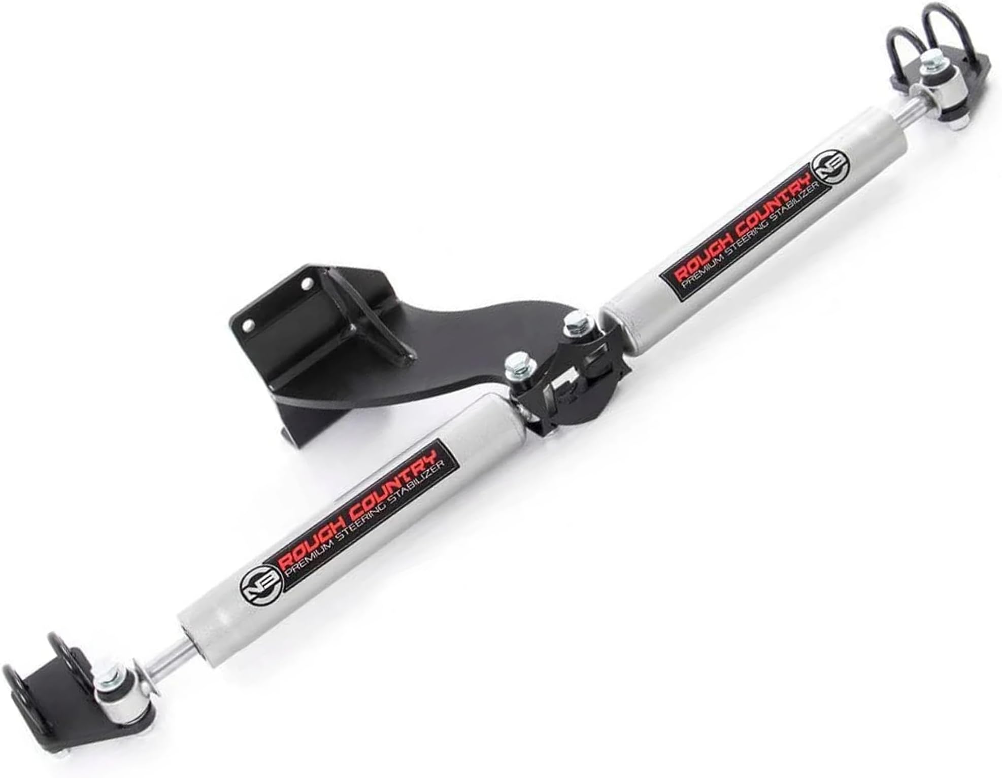 Rough Country N3 Dual Steering Stabilizer for 14-24 Ram 2500/3500 4WD - 8749430