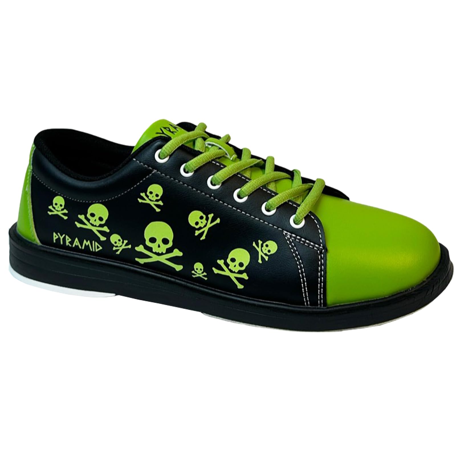 Pyramid Men's Skull Green/Black Bowling Shoes 45 EU