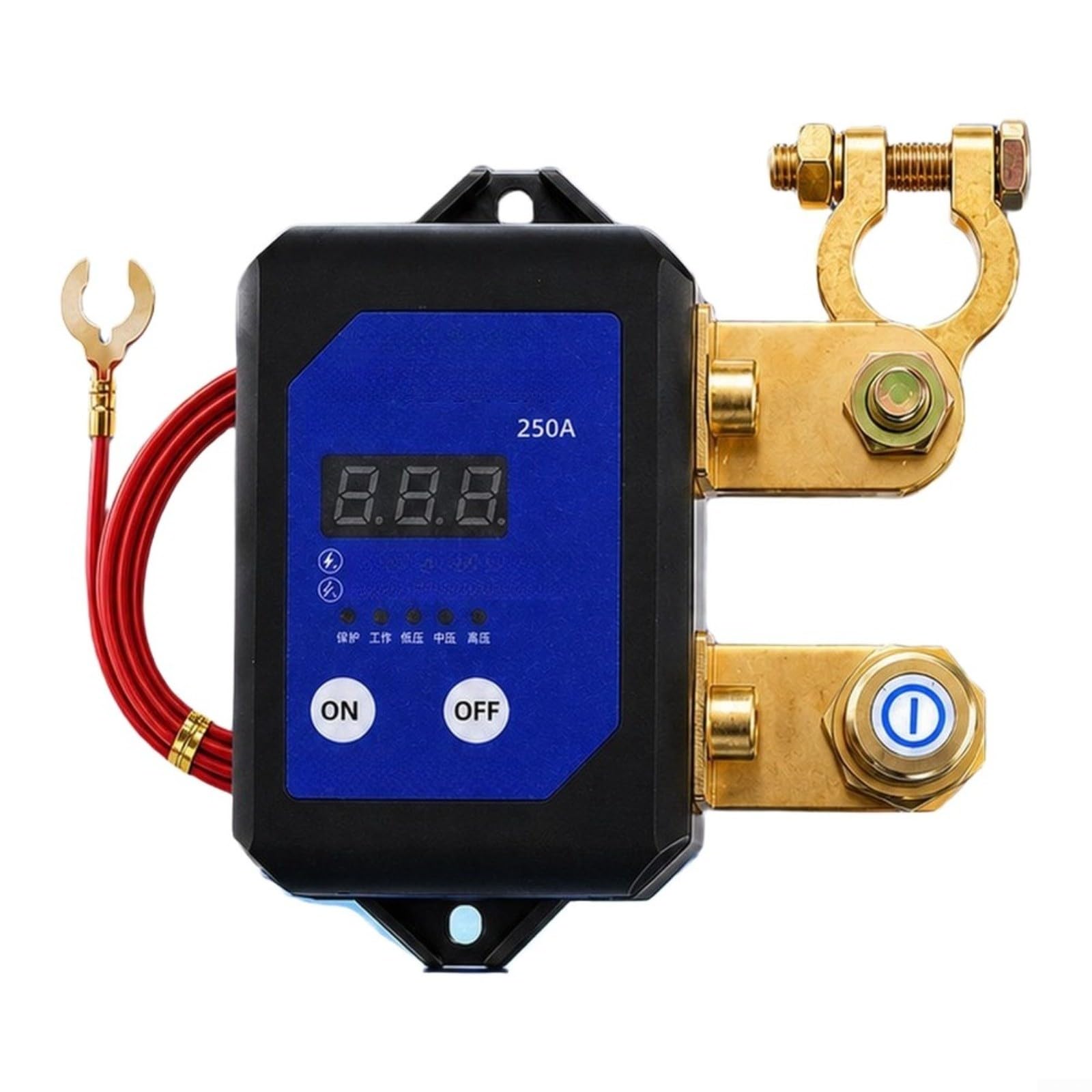 Interruptor de separación de batería 12 V 24 V 250 A con mando a distancia