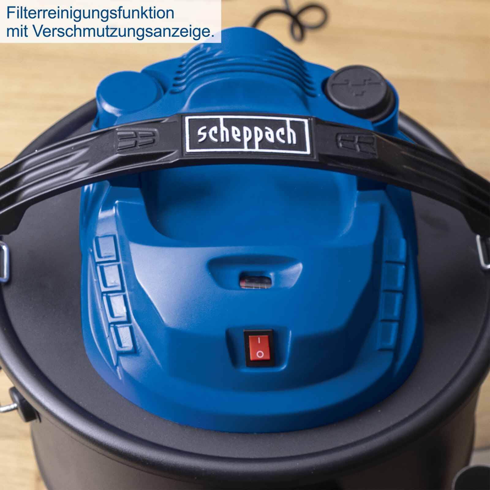 Aspiracenere AVC25 - serbatoio 20L - 1300W - SCHEPPACH