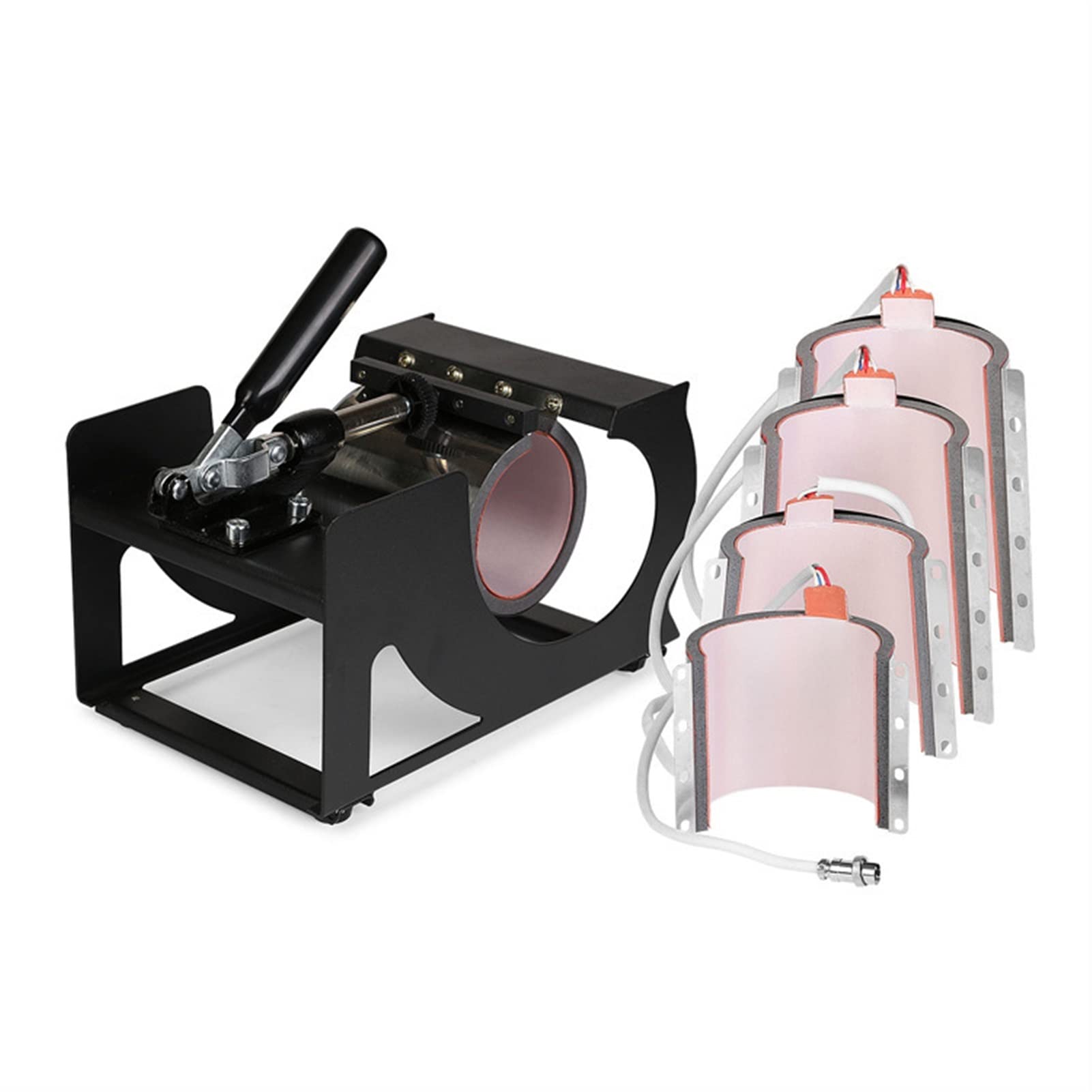 Plancha Térmica 30 * 38 Manual Nine-en uno Máquina de prensa calor multifunción transferencia Placa ropa Patrón ladrillo prensado la máquina