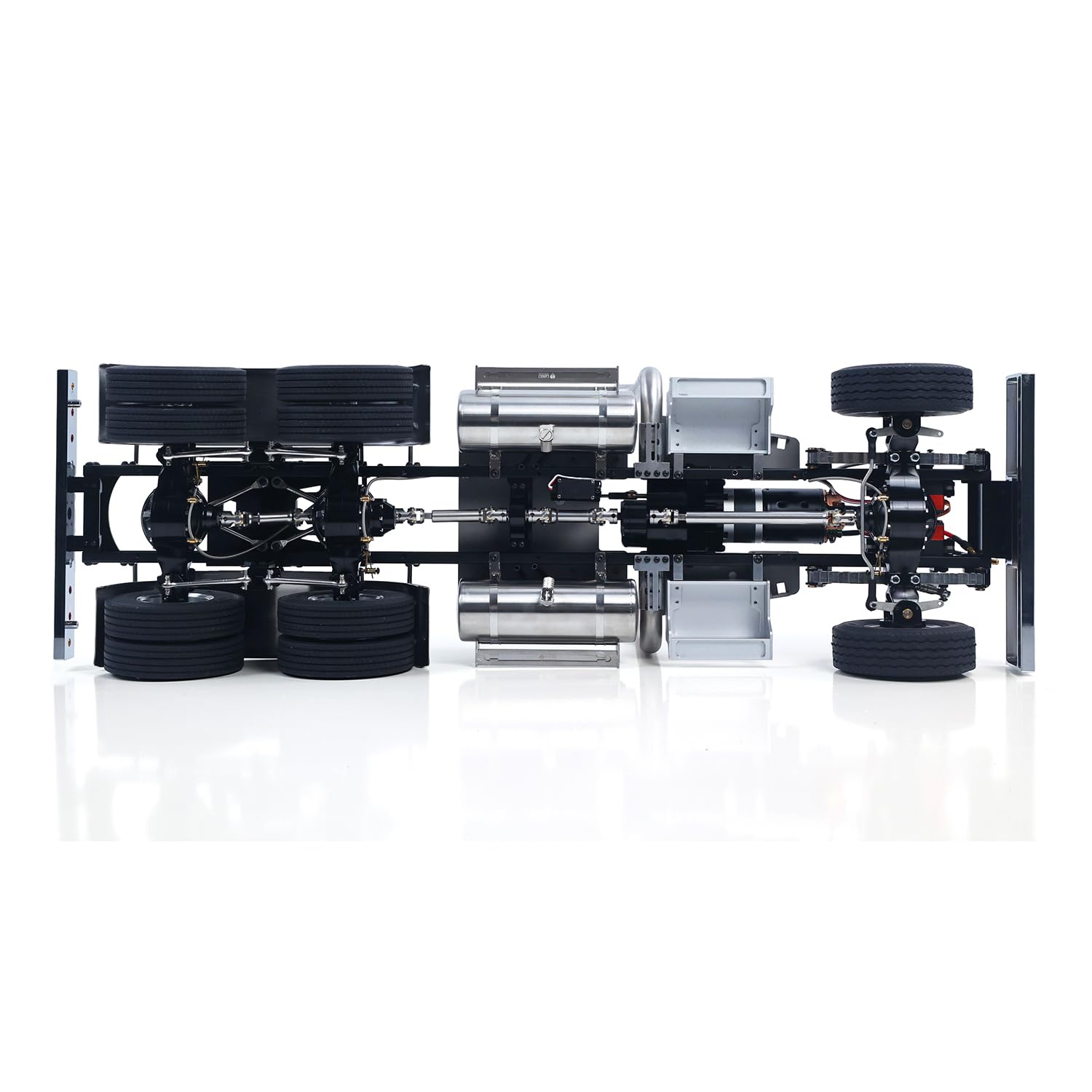 Toucan RC Hobby Lesu 1/14 Metall 6 * 6 Chassis für RC Traktor LKW DIY Modell