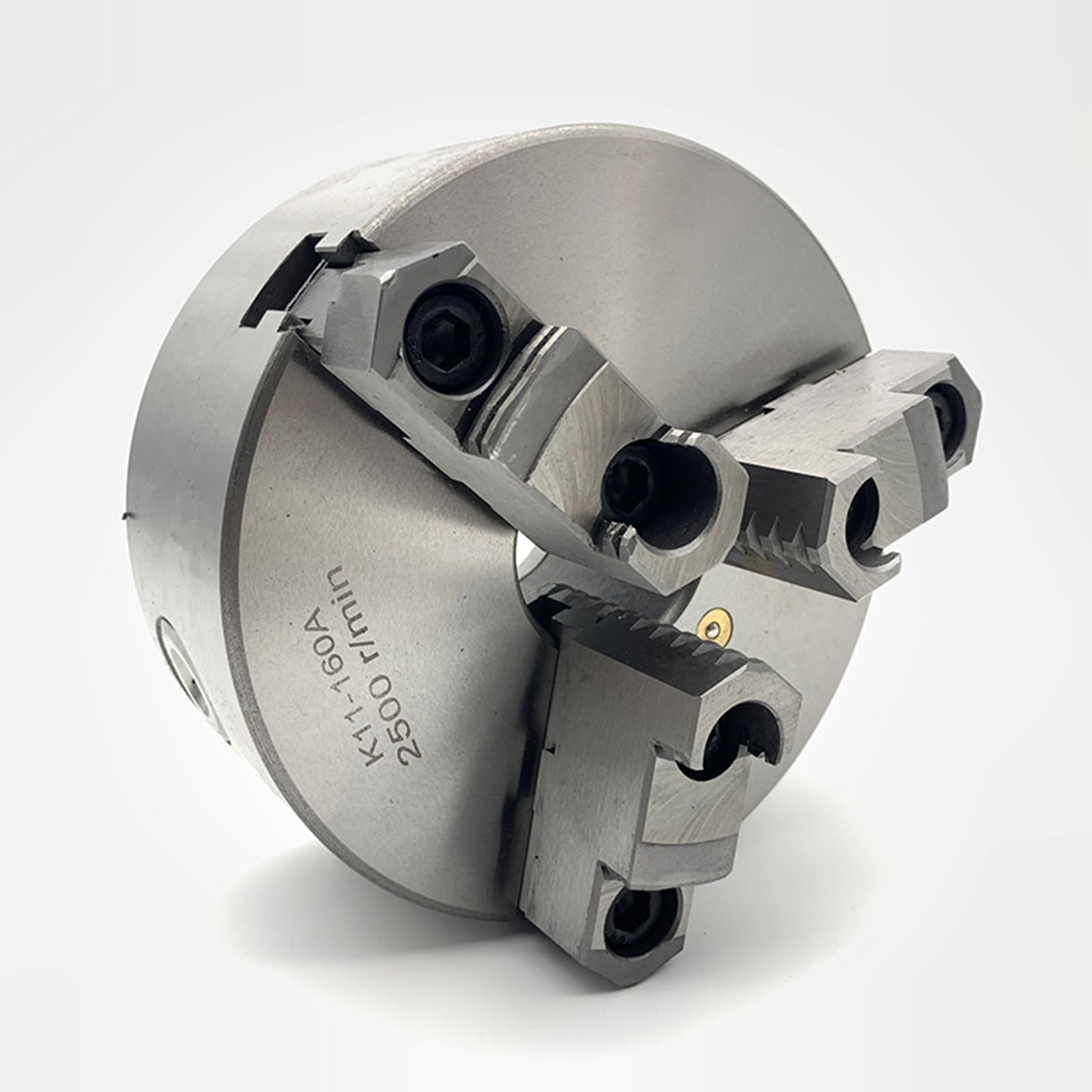 Mandril De Torno Manual Autocentrante De 3 Mordazas K11 160A Con Mordazas Separadas Reversibles, Alta Precisión Para Tornos CNC Y Fresadoras, Torneado De Metales