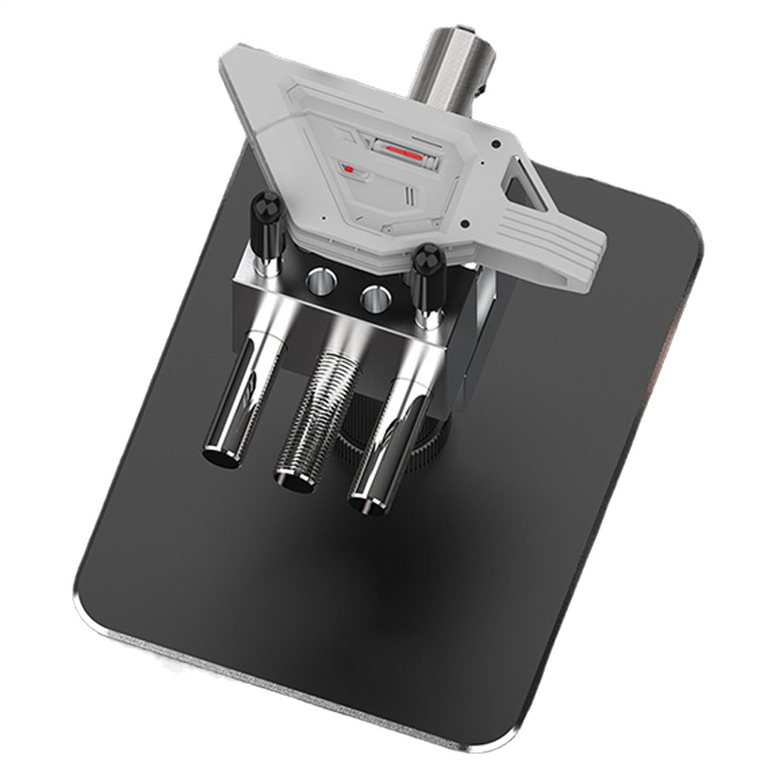 Tornillo de maquetas - mini pinza | Alicates de mesa de mano - Tornillo universal para arquitectura, trabajo de precisión, accesorios de modelismo, soporte extraíble, conjunto de herramientas de ocio