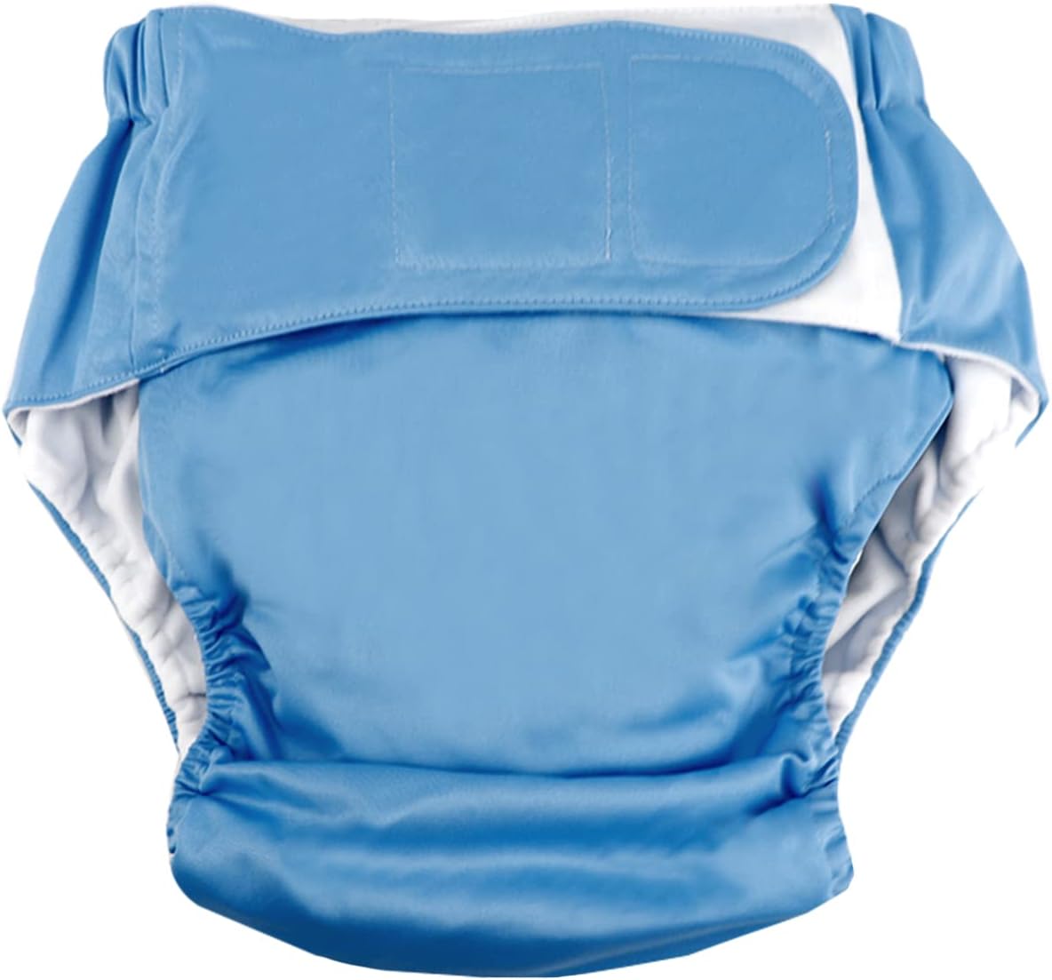 FERCAISH Reusable Adult Cloth Diaper, Washable and Waterproof Elderly Incontinence Protection Nappies Underwear with Maximum Absorbency for Adult Incontinence Care,Elderly, Pregnant, Disabled