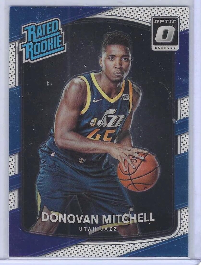 Donovan Mitchell 2017-18 Panini Donruss Optic Rated Rookie Rc #188 - Basketball Cards