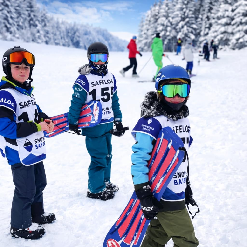 Skate de snowboard para niños, perfecto para surfear sobre la nieve, superhéroe