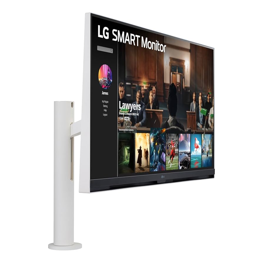 LG SMART Monitor 32SQ780S 32インチ 32SQ780S-W | モニター | LG JP