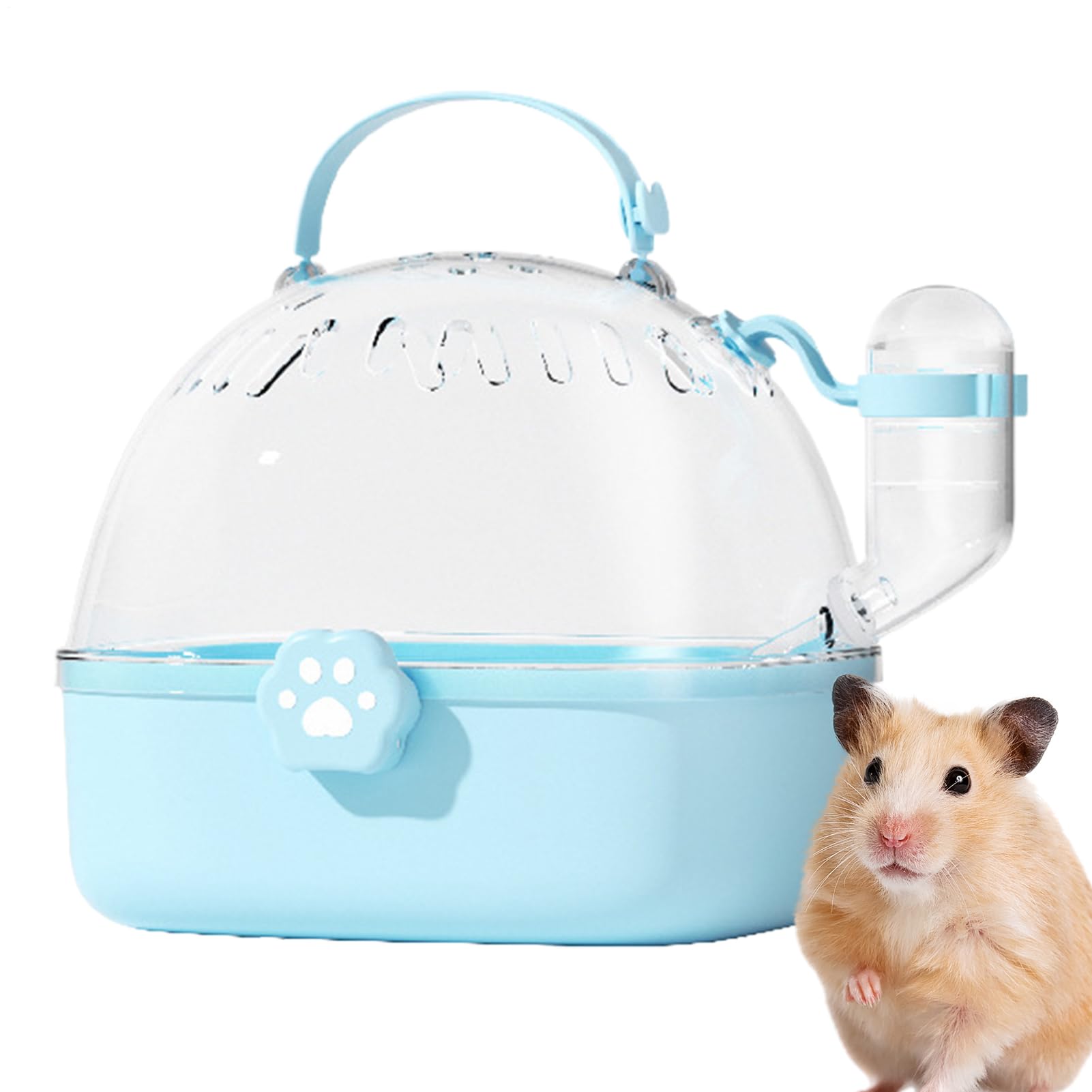 Bird Carrier Travel Cage, Small Pet Carriers Case, Portable Compact Travel Carrier with Water Bottle for Outdoor Use, Ideal for Wild Budgies, Vet Visits, Hiking, and Aviary Transport