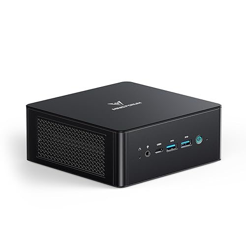 MINISFORUM UM890 Pro Mini PC, AMD Ryzen 9 8945HS (up to 5.2GHz) Mini Computers, 32GB DDR5 5600MHz RAM& 512 PCIe 4.0 SSD, Mini Desktop Quad Display HDMI/DP1.4/USB-C, AMD Radeon 780M/Dual LAN 2.5G