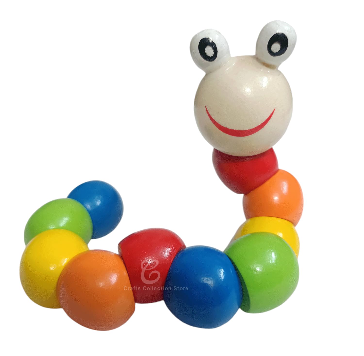 Crafts Collection Store Wood Baby Toys 6 to 12 Months, 12-18 Months, 0-3-6 Months Developmental, Crawling Toys - Infant Toys - Caterpillar Twisting Baby Boy and Baby Girl Toys (Rainbow) - Multicolor (B0DD8G5HRD) Amazon Price History, Amazon Price Tracker