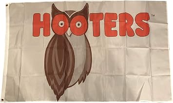 Mountfly Hooters Restaurant Bar Banner Flag 3X5 Feet Man Cave