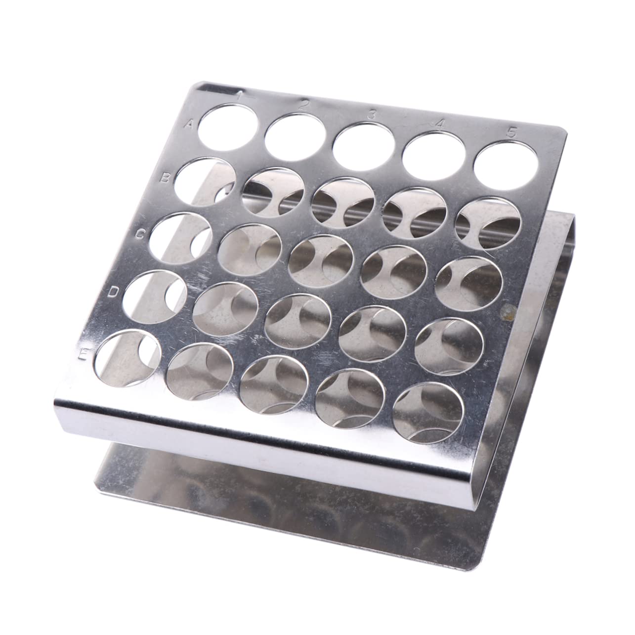 ULTECHNOVO 5 Pezzi 25 Forniture Per Laboratori Scolastici Rack Per Provette Da Laboratorio Vassoio Per Provette Chimica Del Portaprovette Provetta Rack Per Test Di Laboratorio Provette Con