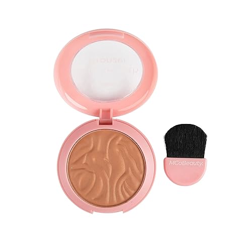Miniatura 2 de MCoBeauty Bronceador suave y sedoso, se aplica y se mezcla sin problemas, ofrece un brillo natural besado por el sol, acabado brillante iluminador,