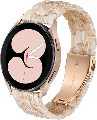 Vista 229 de Correas compatibles con Samsung Galaxy Watch 7 / FE / 6/6 Classic / 5/5 Pro / 4/4 Classic / 3 de 1.614 in / Huawei GT3 de 1.654 pulgadas, 0.787