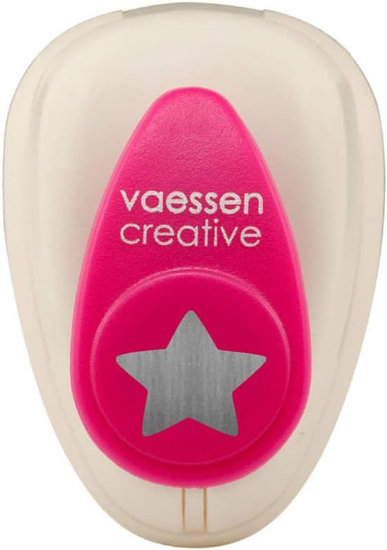 Craft Paper Punch Star Motive Puncher, Multi-Colour, Mini
