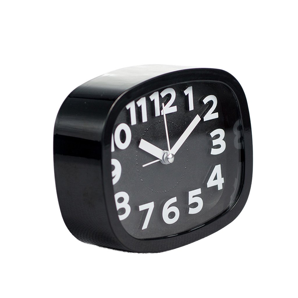 Asukohu Mute Alarm Clocks Battery Bedside Desk Table Home Decor Kid Gifts Portable