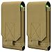Produktbild Shidan 2 Stücke Tactical Molle Pouch, 1000D Nylon Compact Handytasche Gürteltasche für iPhone 12 Pro Max/11 Pro Max/11 Pro/11/XS Max/XR/8P, Samsung Note10/9/8, Galaxy S10+/S10/S9+/S9