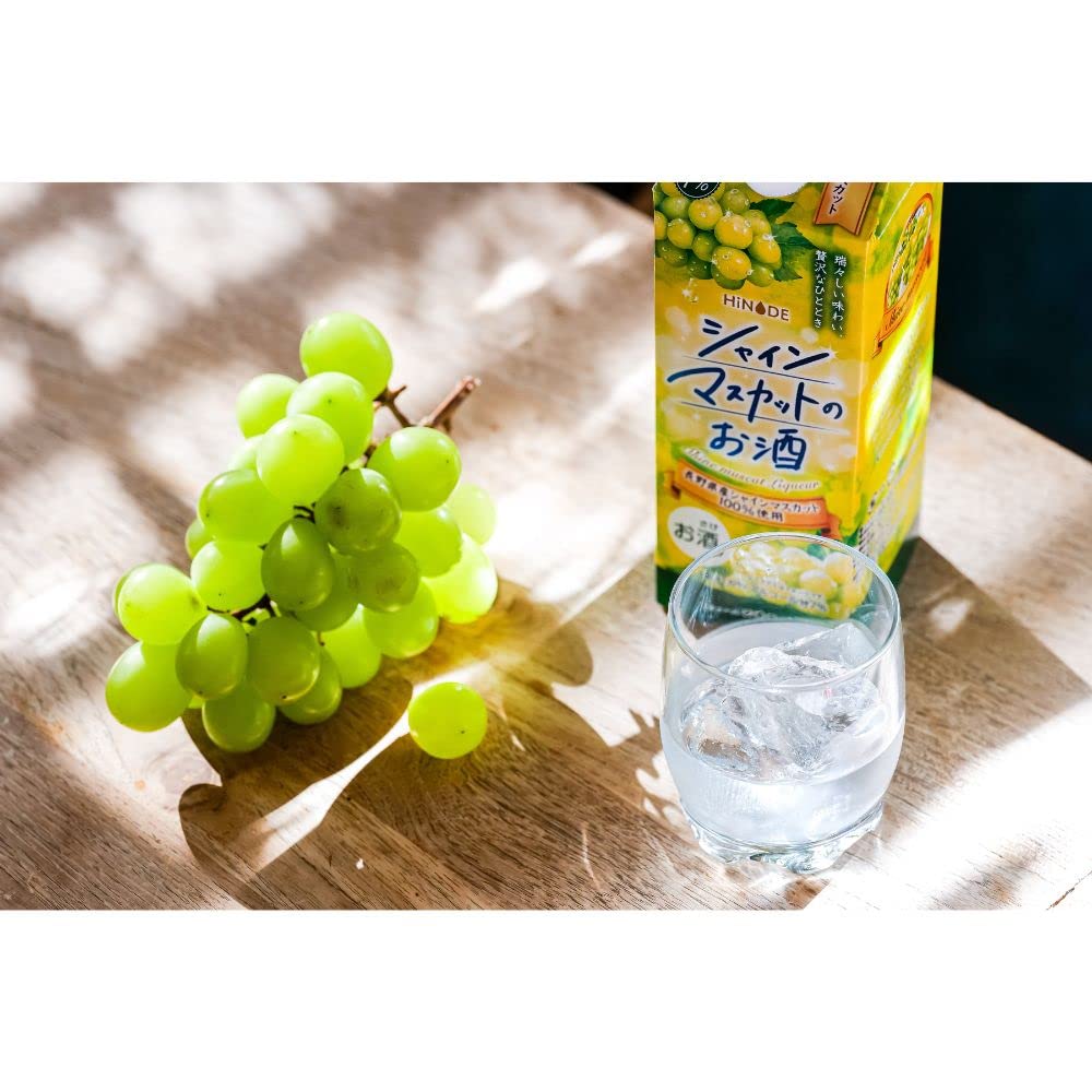 Amazon.co.jp: HiNODE シャインマスカットのお酒[900ml×6本] : 食品