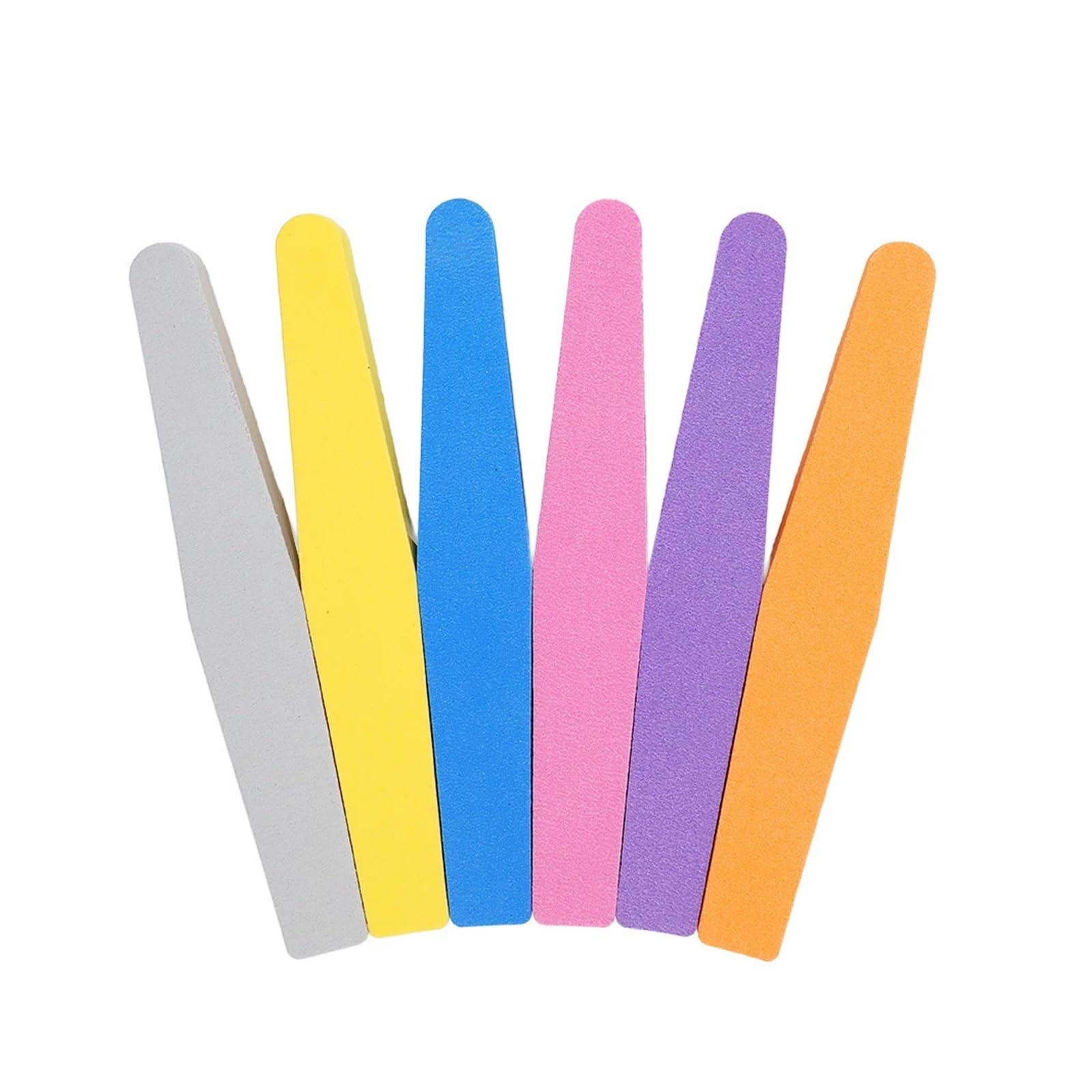 5 sztuk Profesjonalna Gąbka Paznokci do Pilników Romb Styl Nail Art Szlifowanie Polerowanie Manicure Narzędzia Polerka do Polerowania Usuwanie Narzędzia Emery(5pcs Mix)