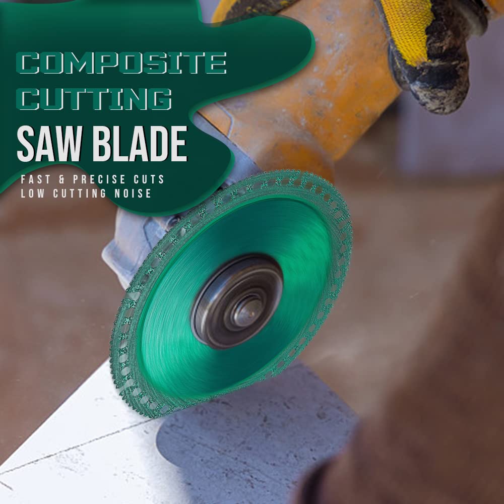 Indestructible Disc 2.0 - Cut Everything in Seconds, 2024 New Composite Multifunctional Cutting Saw Blade Cutting Blade, Upgrade 4 inch Indestructible Disc for Angle Grinder 7/8 inch (10)