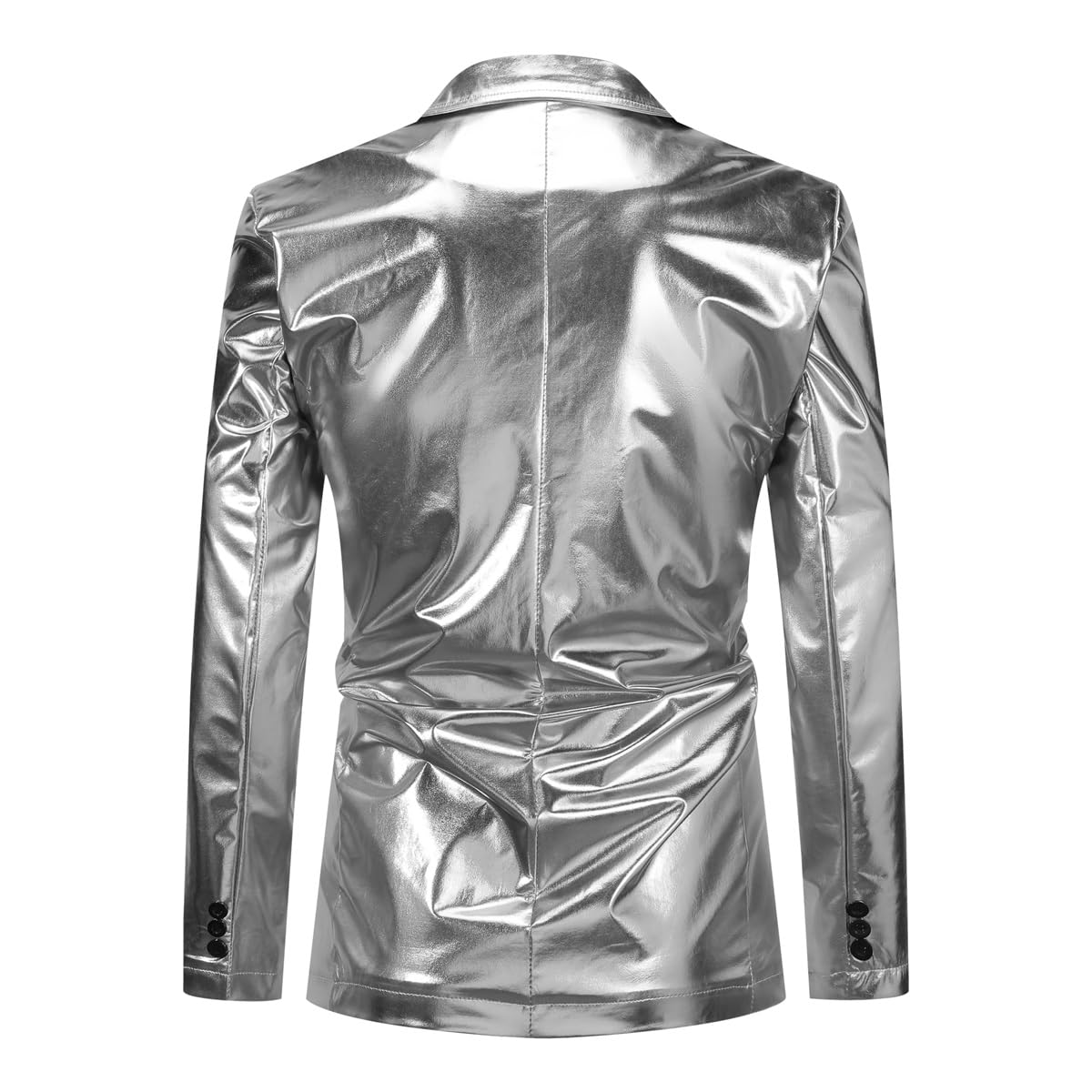 Allthemen Traje de 2 Piezas para Hombre Chaqueta de Esmoquin Ajustada Pantalones para Fiesta Disco