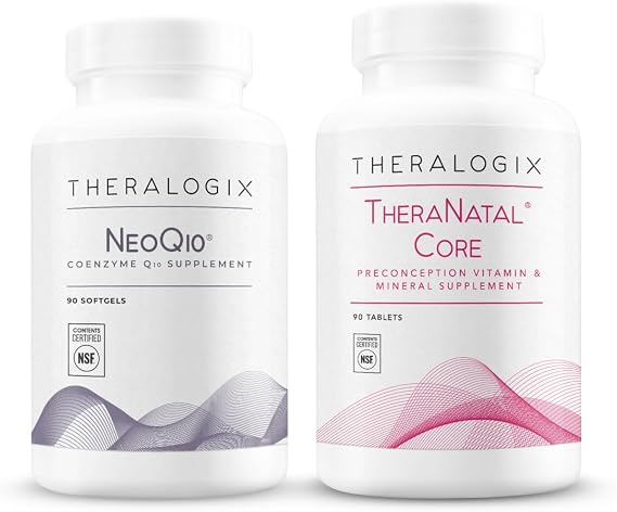Theralogix NeoQ10 + Theranatal Core Bundle, (Pack of 2)