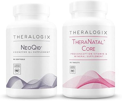Theralogix NeoQ10 + Theranatal Core Bundle, Pack of 2